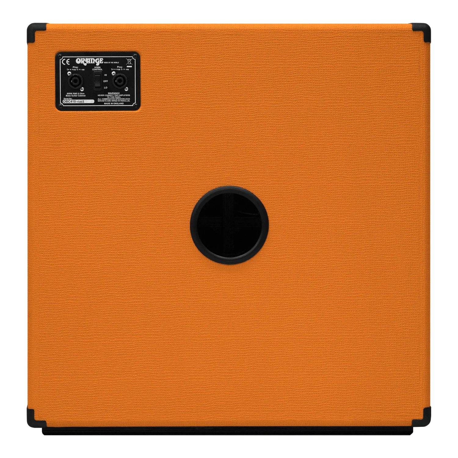 Orange OBC410HC basskabinett 4x10" 600W svart