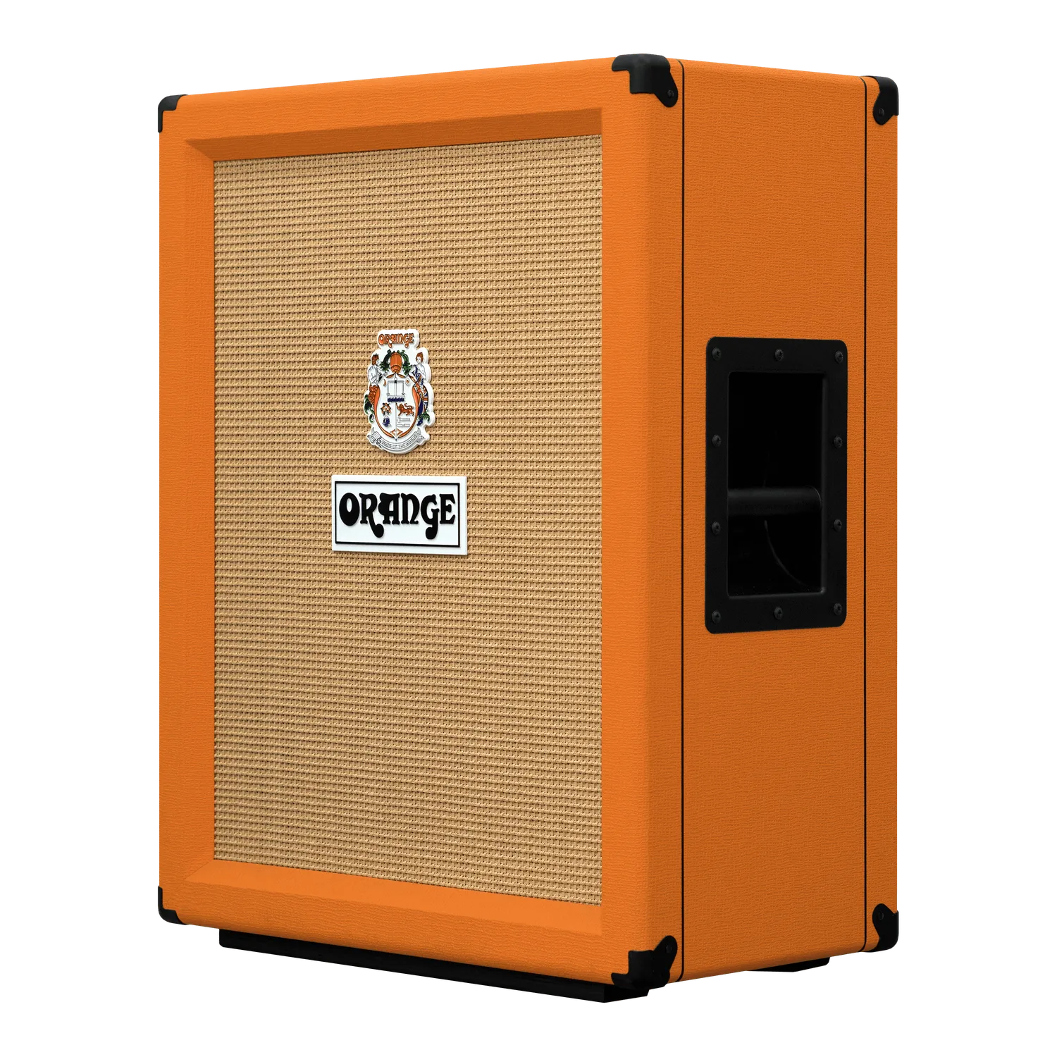 Orange PPC212V gitarkabinett 2x12 oransje åpent