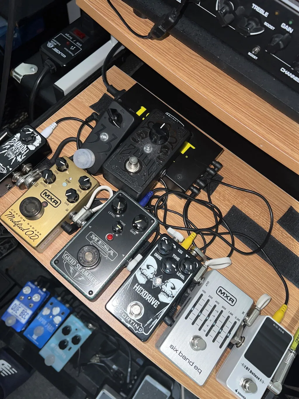 Fortin Hexdrive overdrivepedal boost stram mellomtone