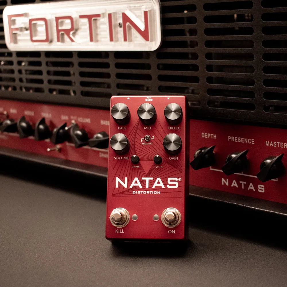 Fortin Natas preamp distortionpedal high-gain Kill-boost