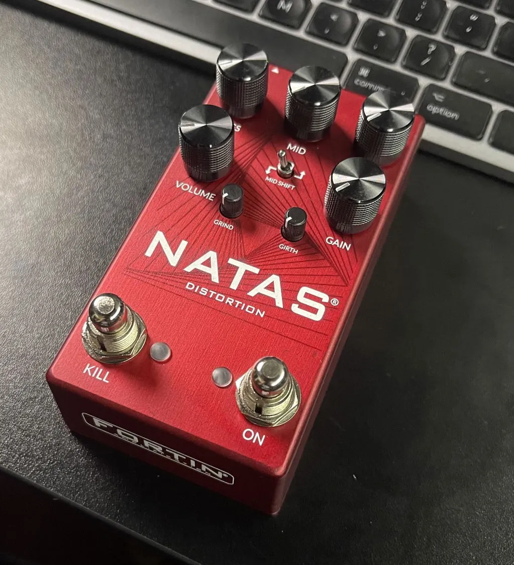 Fortin Natas preamp distortionpedal high-gain Kill-boost