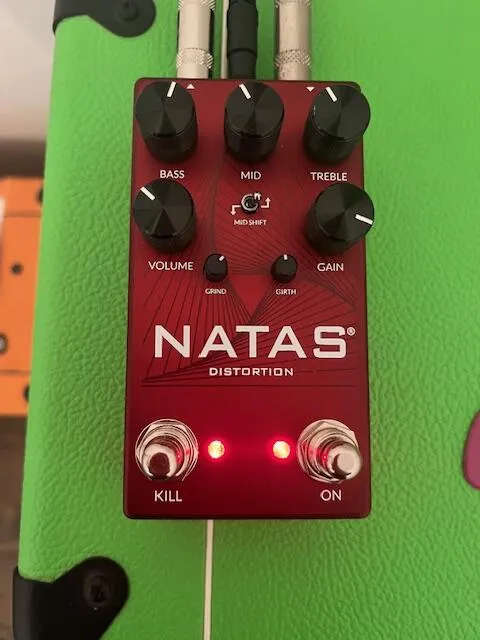Fortin Natas preamp distortionpedal high-gain Kill-boost