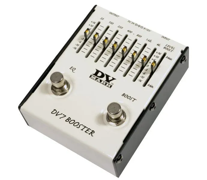 DVmark DV7 Booster boost-pedal 7-bånds EQ