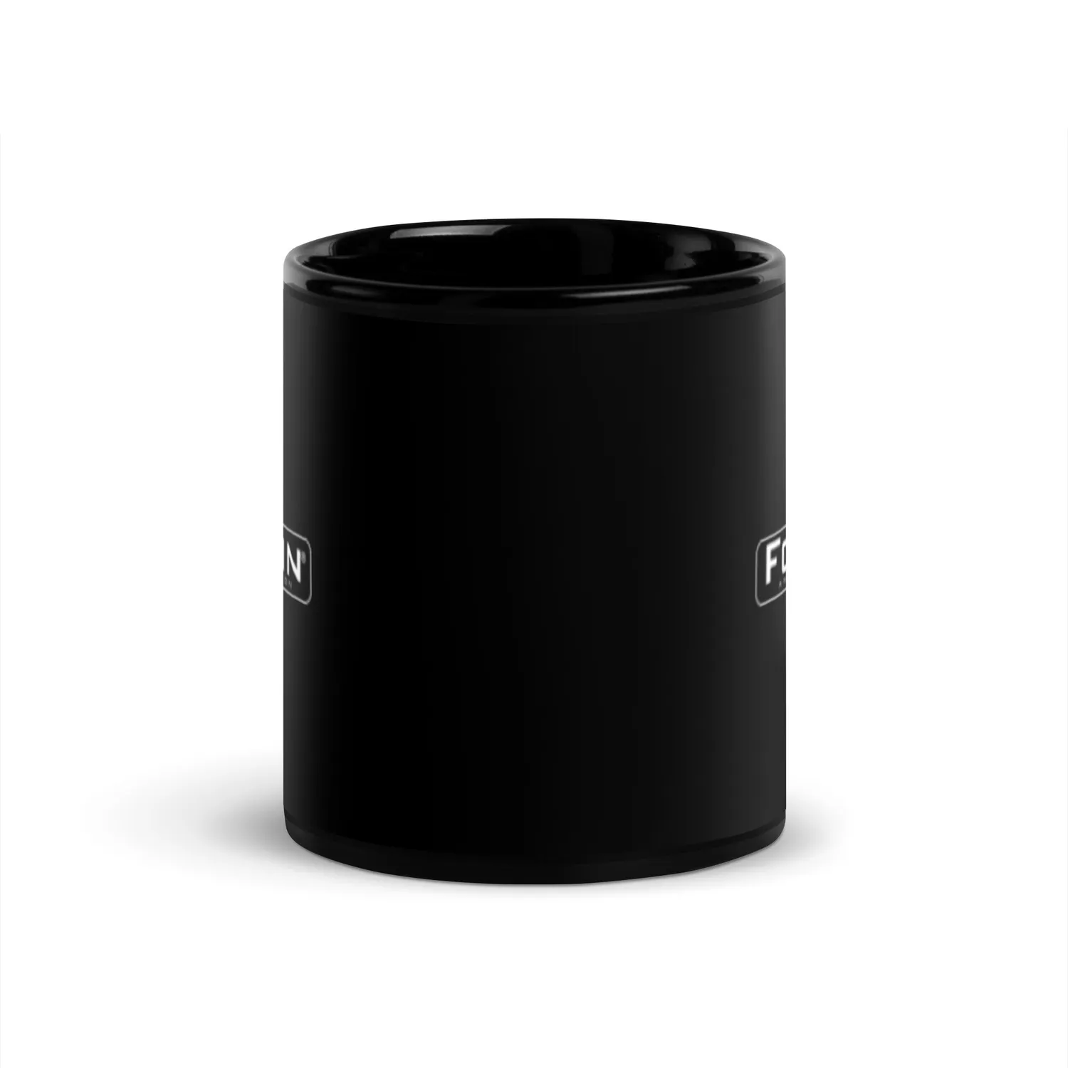 Fortin Black Logo krus 11oz svart logo