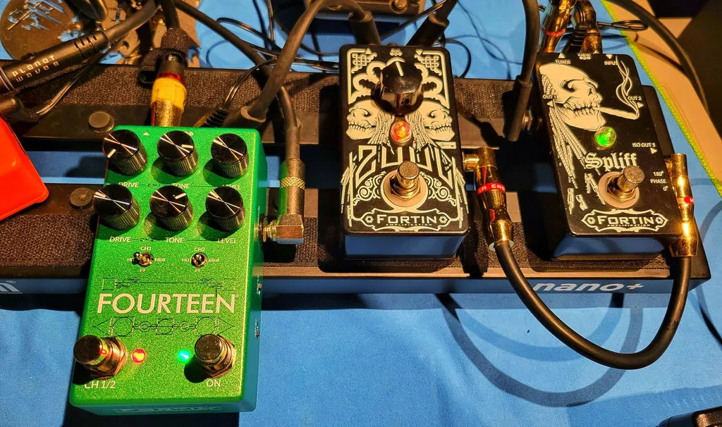 Fortin Fourteen dual overdrivepedal boost