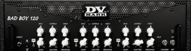 DV Mark Bad Boy 120 rørtopp 120W 3-kanals gain