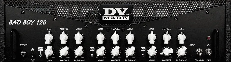 DV Mark Bad Boy 120 rørtopp 120W 3-kanals gain