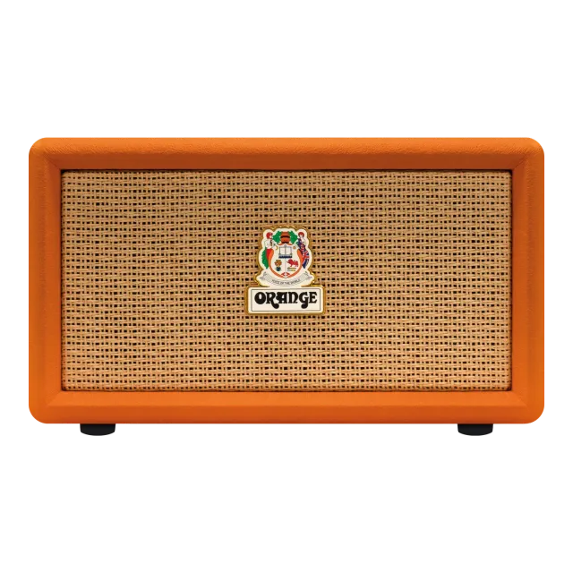 Orange Box bluetooth høyttaler oransje oppladbar