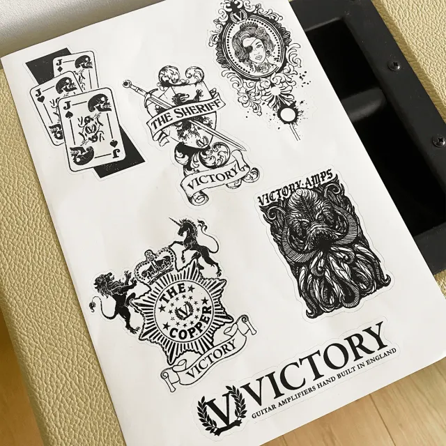 Victory Family A4 klistremerker 6-pak vinyl