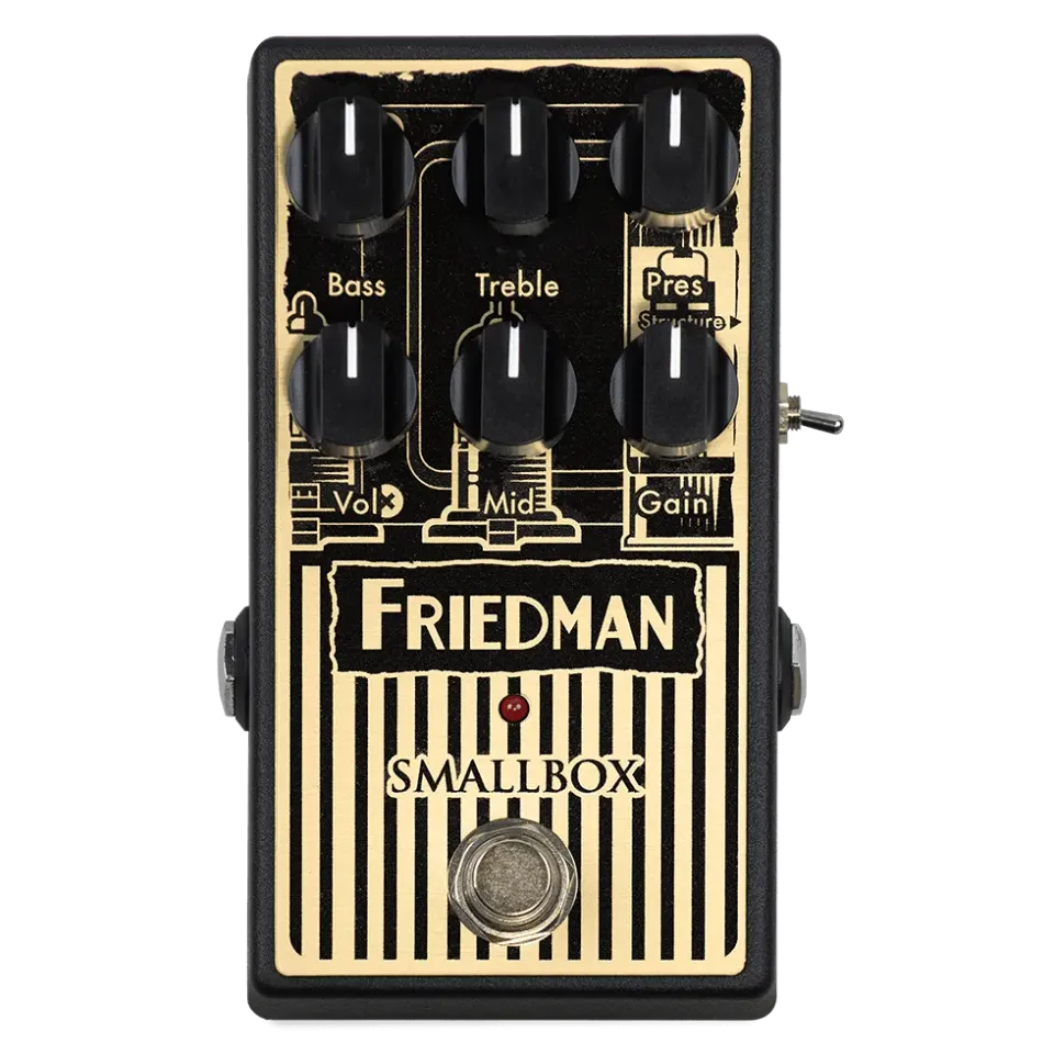 Friedman Smallbox overdrive-pedal plexi gain