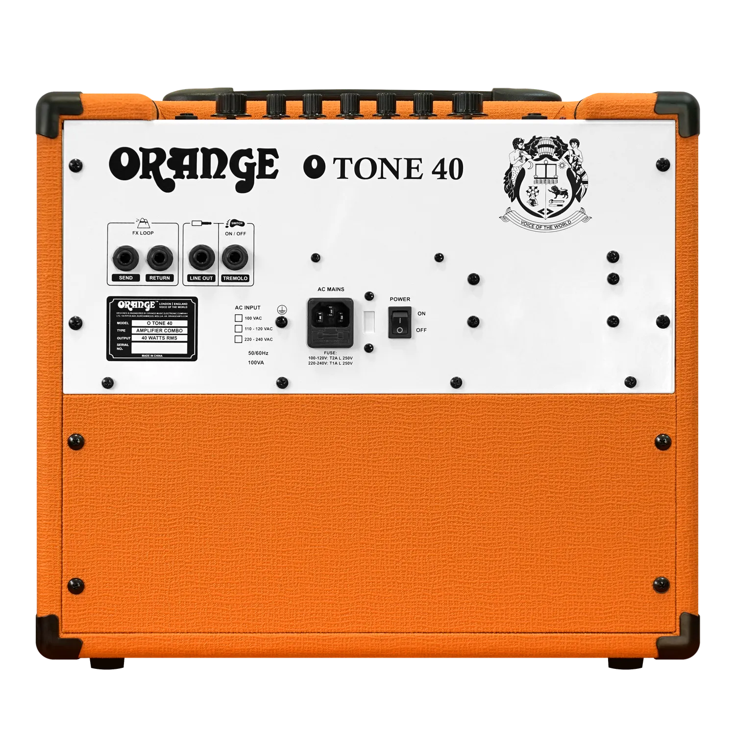 Orange O-Tone 40 gitarcombo 40W svart transistor