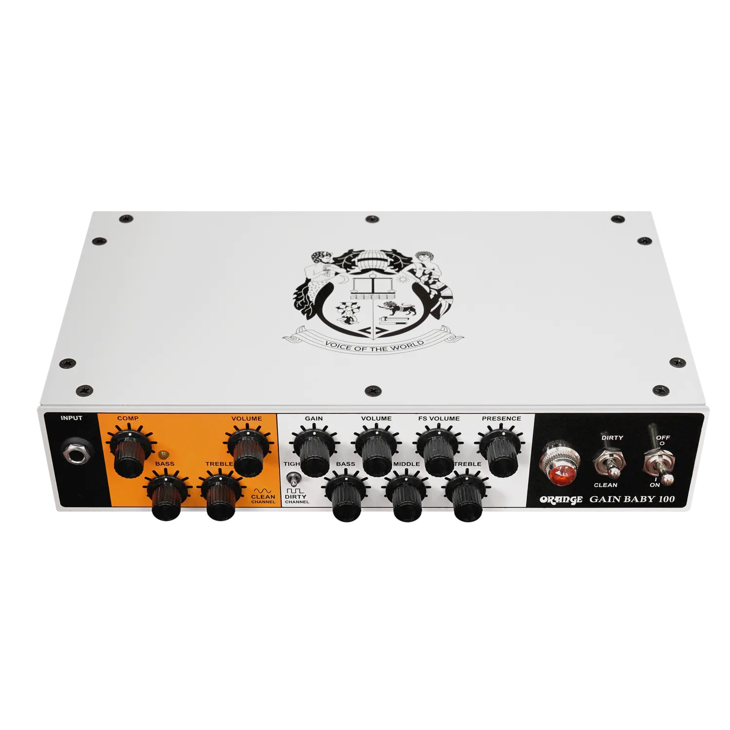 Orange Gain Baby 100 topp 100W 2-kanals high-gain