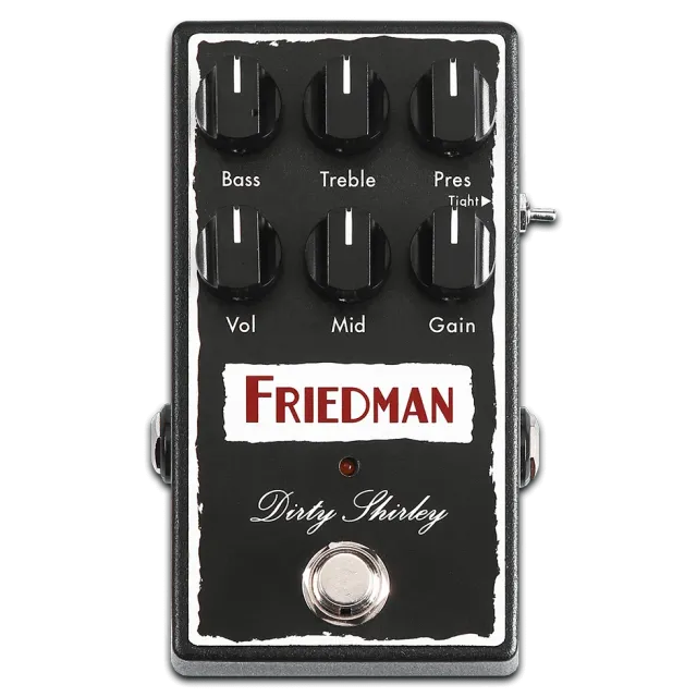 Friedman Dirty Shirley overdrivepedal rørlyd