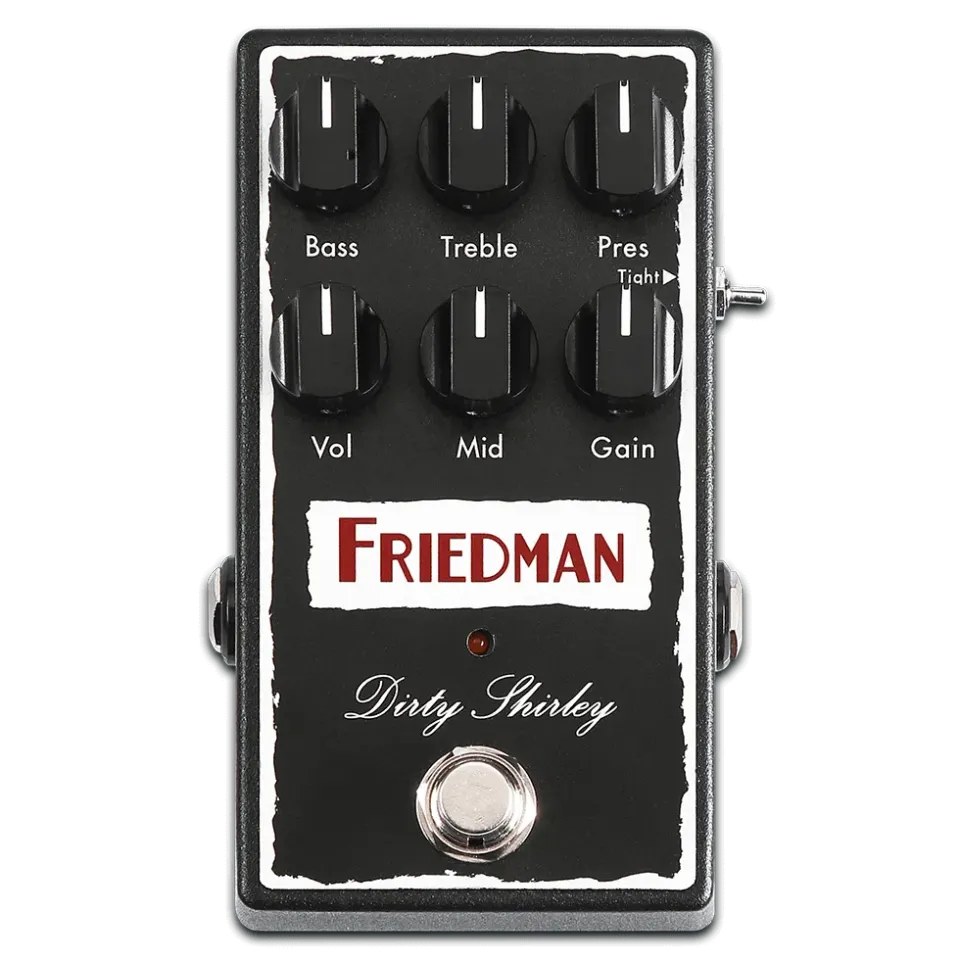 Friedman Dirty Shirley overdrivepedal rørlyd