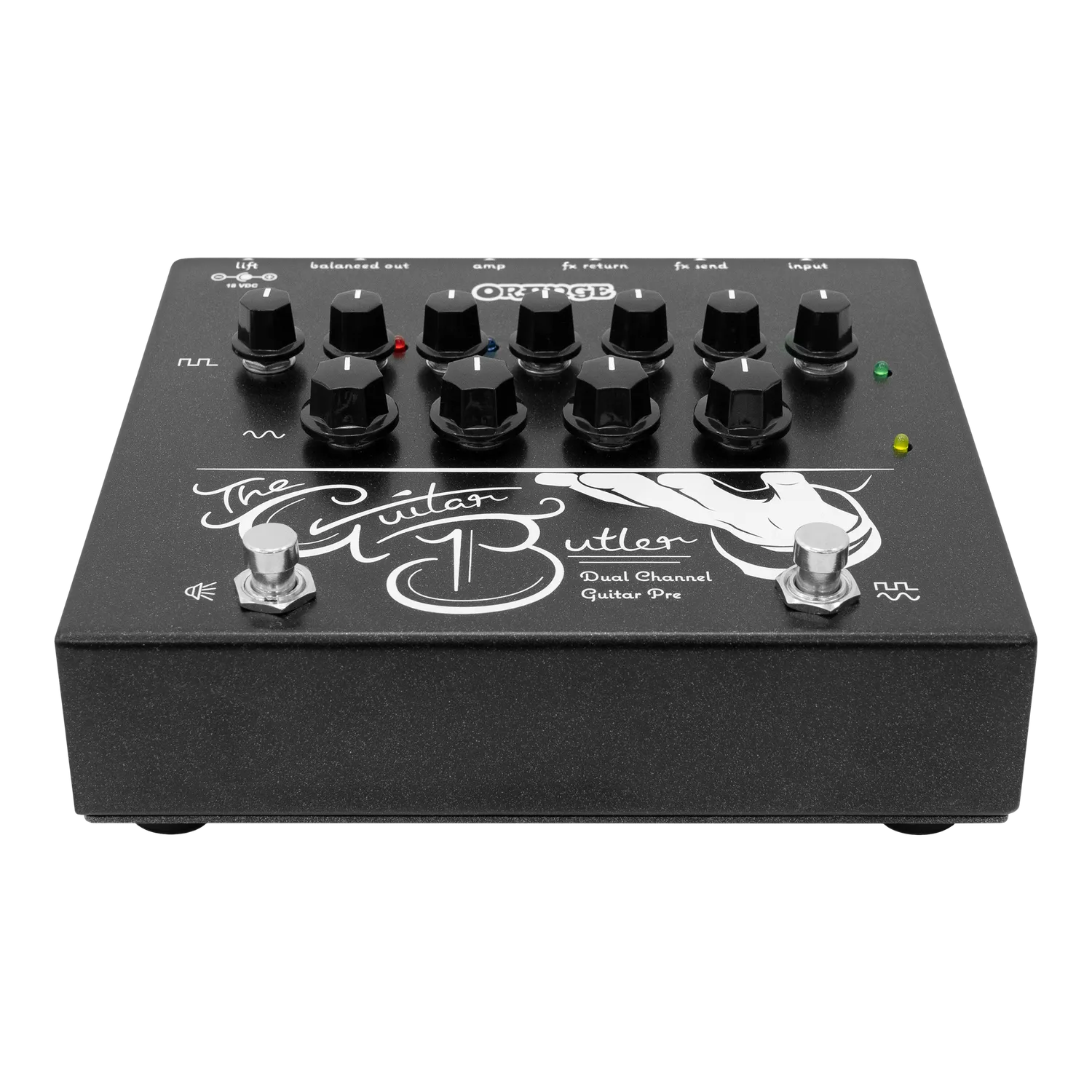 Orange Guitar Butler gitarpreamp-pedal 2-kanals DI