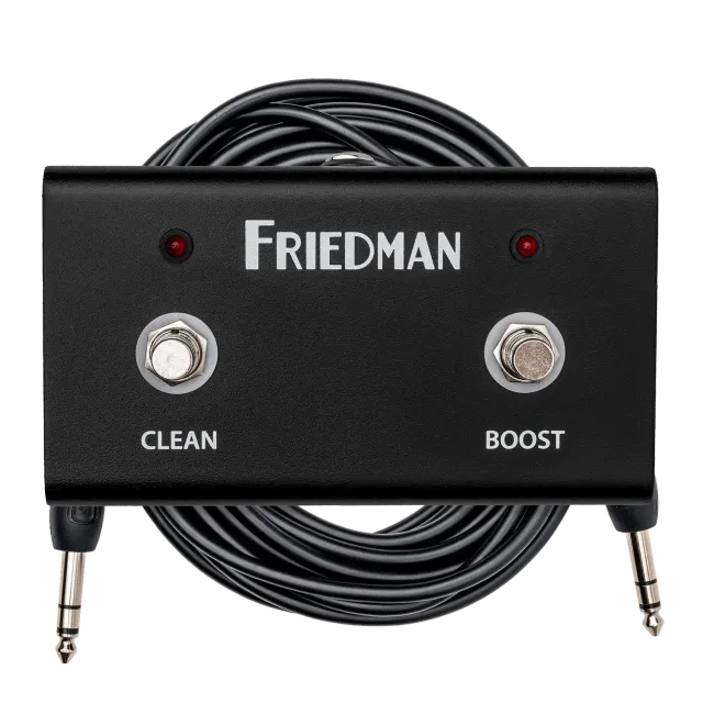 Friedman Dual Button Footswitch fotbryter med kabel 2-kanal