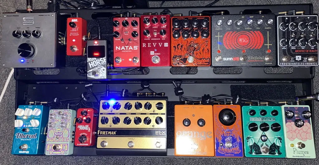 Fortin Natas preamp distortionpedal high-gain Kill-boost
