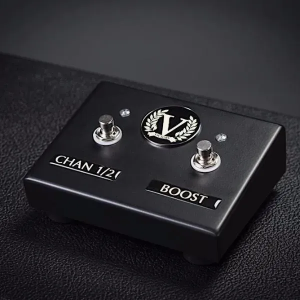 Victory Custom V50 V100 fotbryter Channel Boost satin black