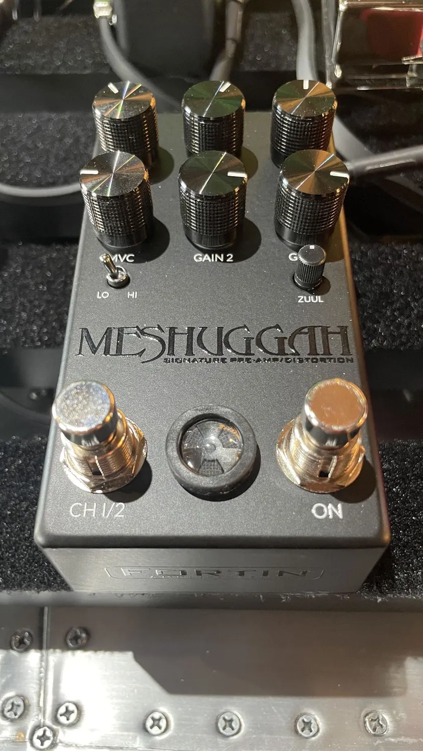 Fortin Meshuggah Signature preamp-pedal high gain