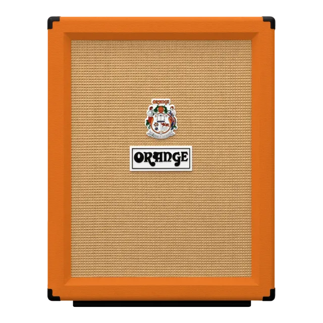 Orange PPC212V gitarkabinett 2x12 oransje åpent