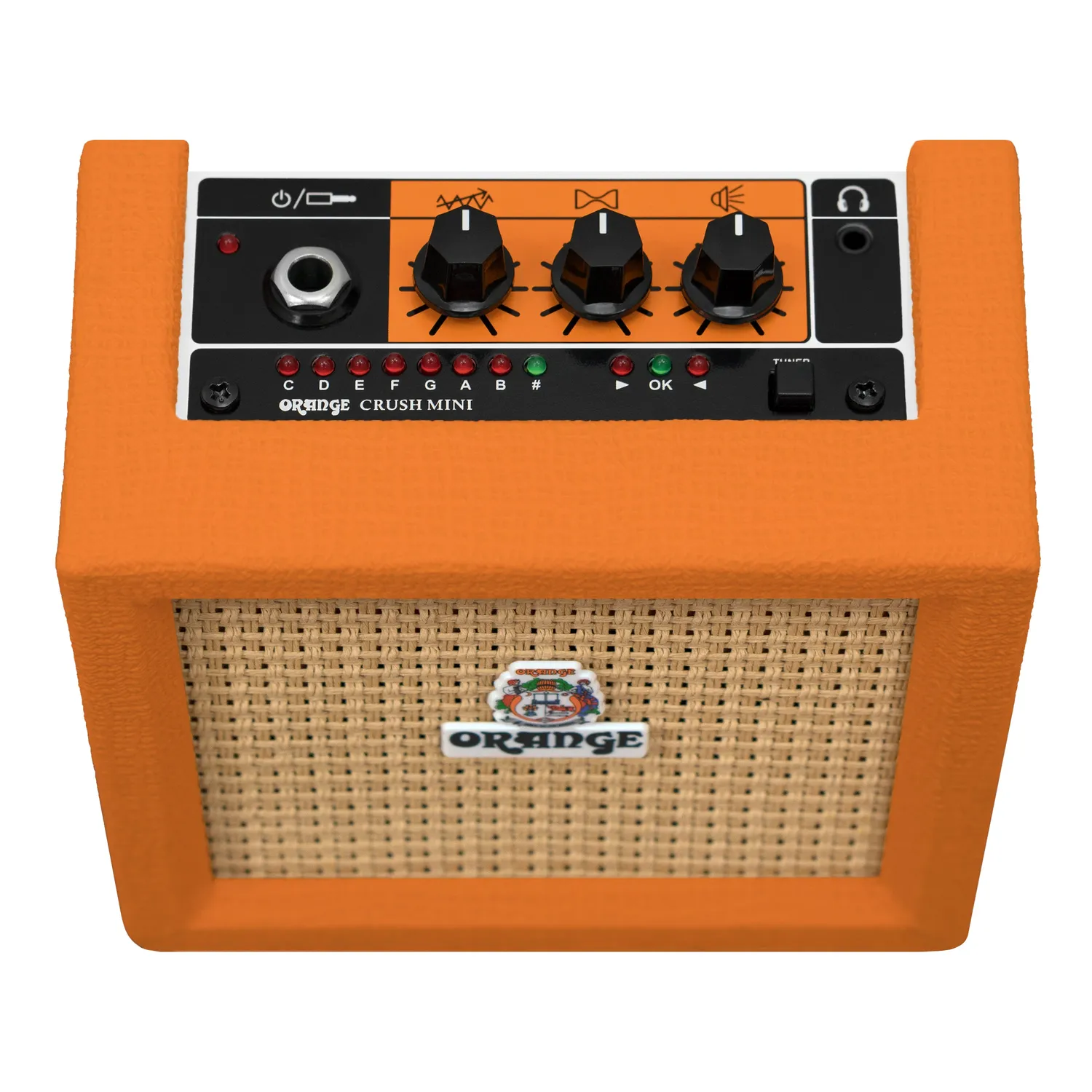 Orange Crush Mini gitarforsterker Orange 3 watt tuner