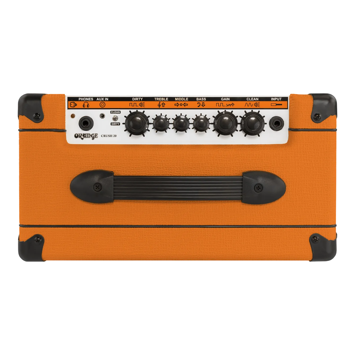 Orange Crush 20 gitarforsterker oransje 20 watt 2 kanaler