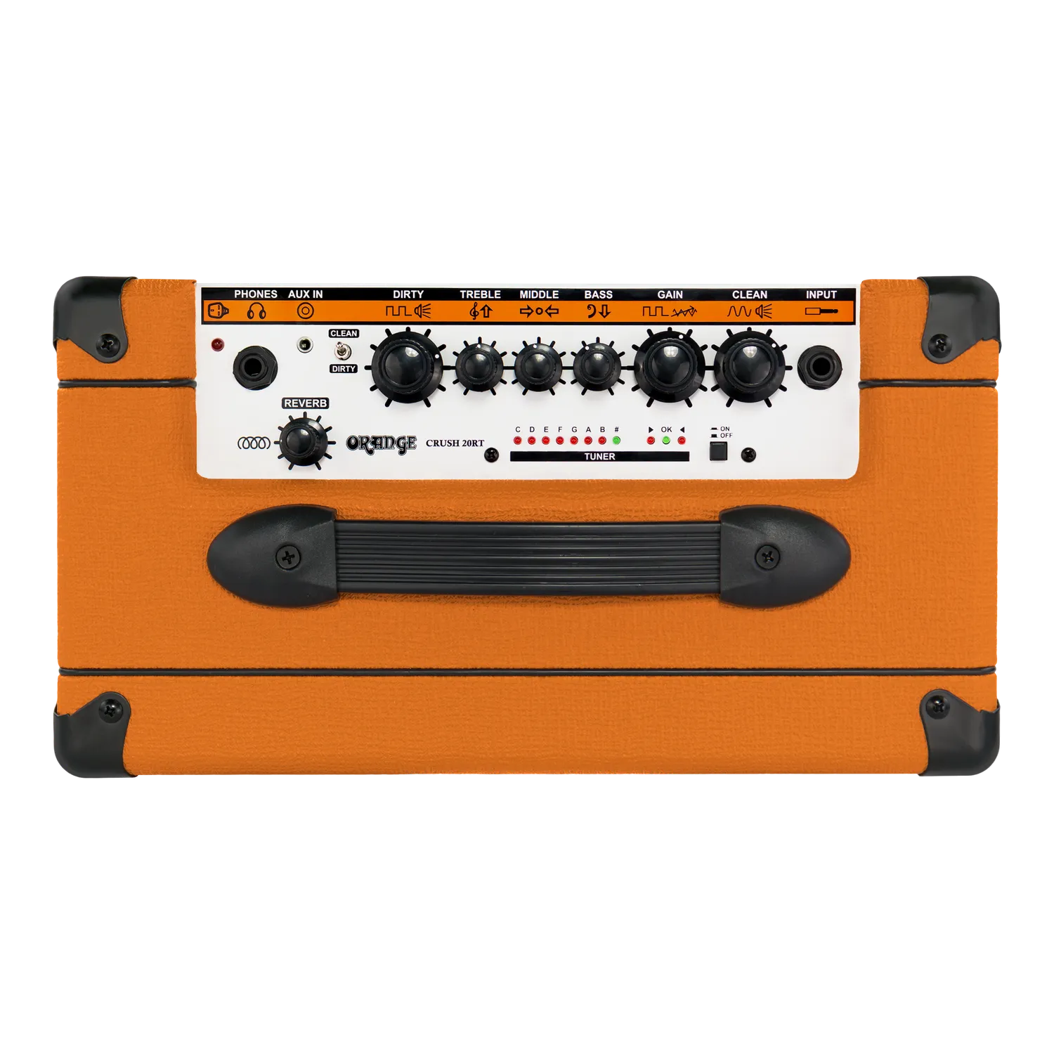 Orange Crush 20RT combo 20W oransje med reverb