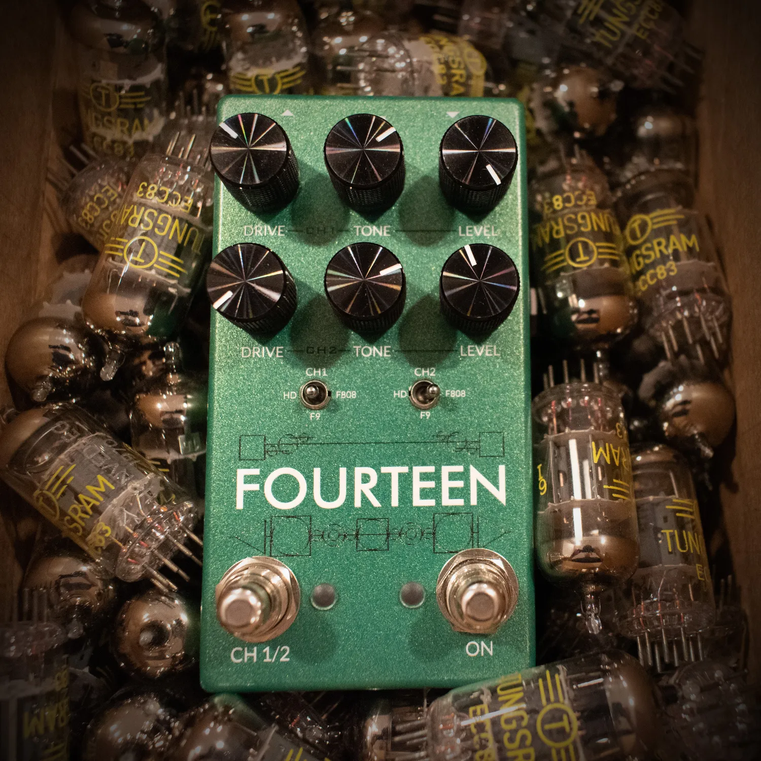 Fortin Fourteen dual overdrivepedal boost