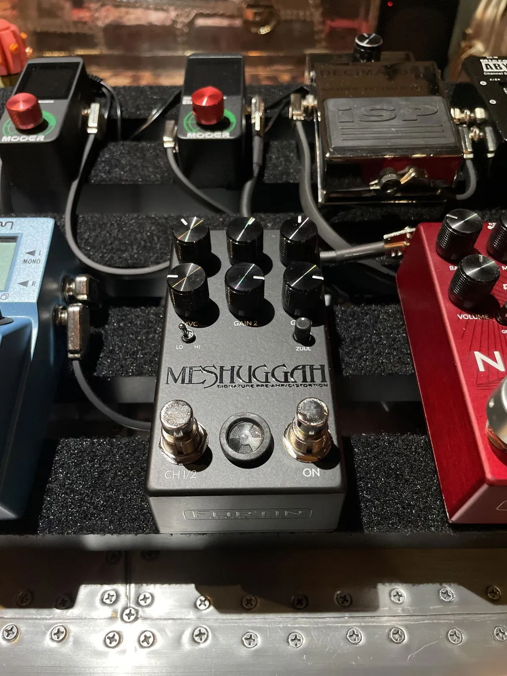 Fortin Meshuggah Signature preamp-pedal high gain
