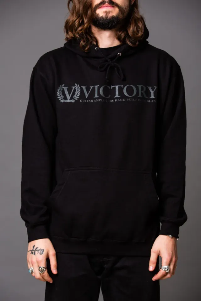 Victory Official Hoodie hettegenser svart sort logo