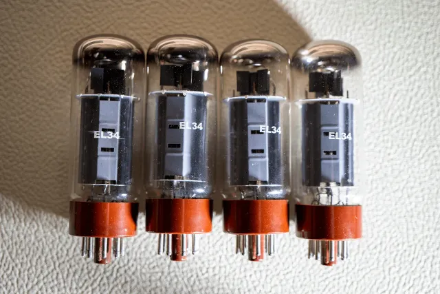 Victory Amplifiers EL34 Matched Quad effektrør 4-pk britisk lyd
