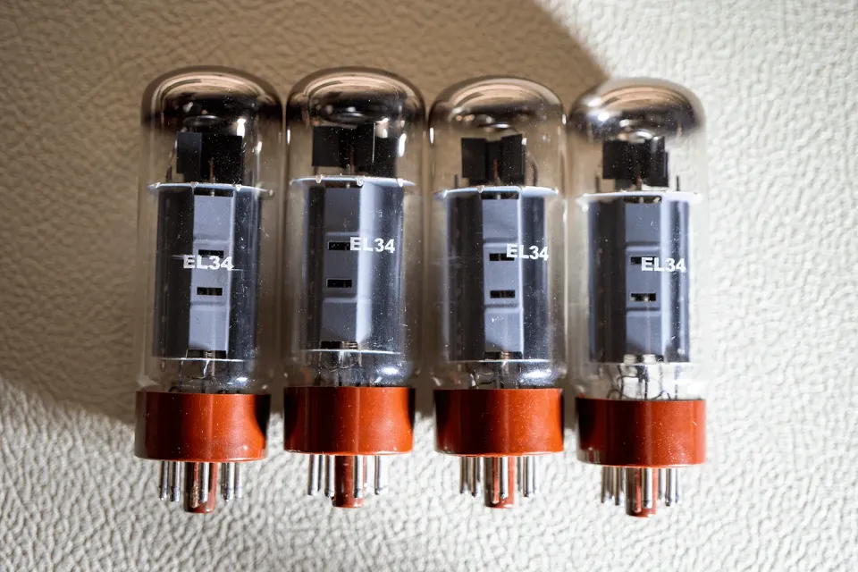 Victory Amplifiers EL34 Matched Quad effektrør 4-pk britisk lyd