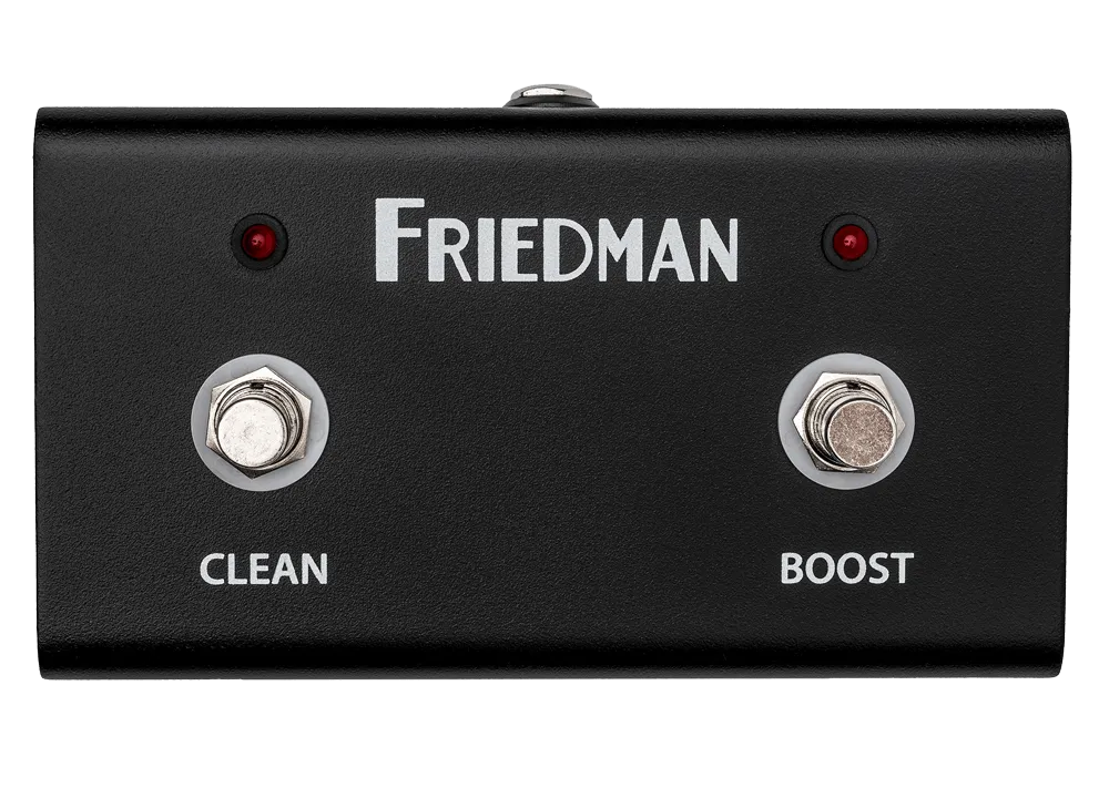Friedman Dual Button Footswitch fotbryter med kabel 2-kanal