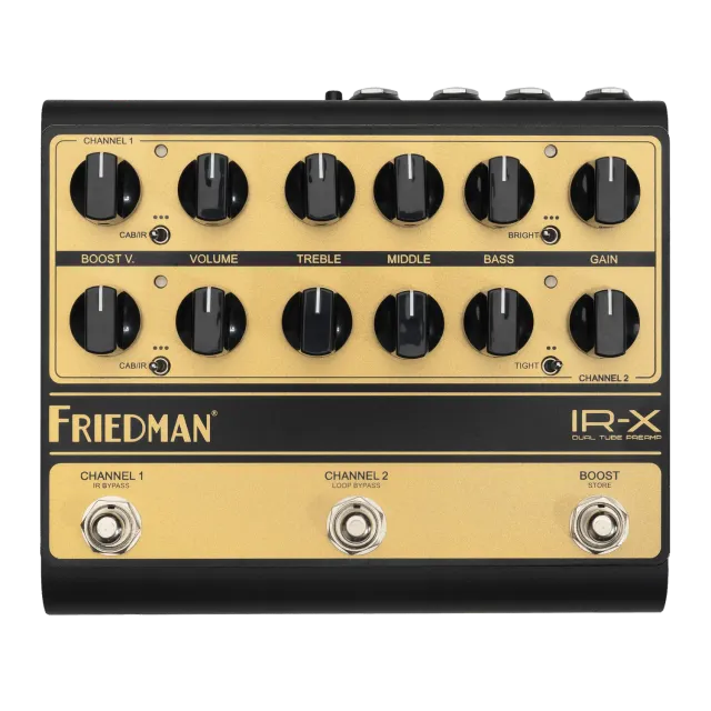 Friedman IR-X preamp pedal 2-kanals rør