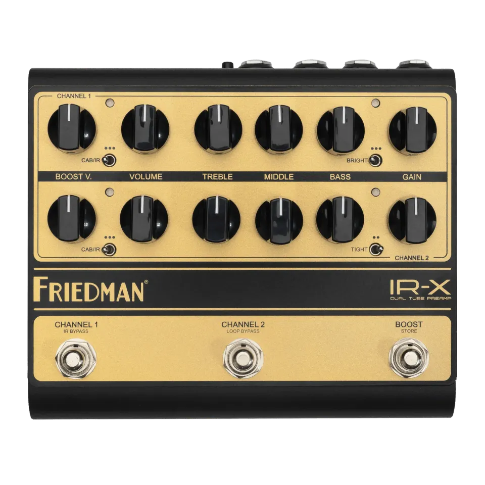 Friedman IR-X preamp pedal 2-kanals rør