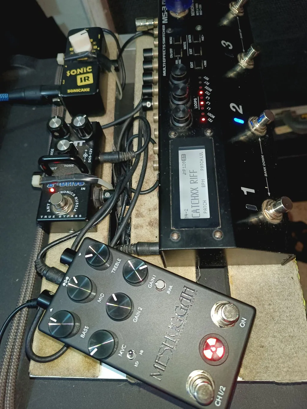 Fortin Meshuggah Signature preamp-pedal high gain