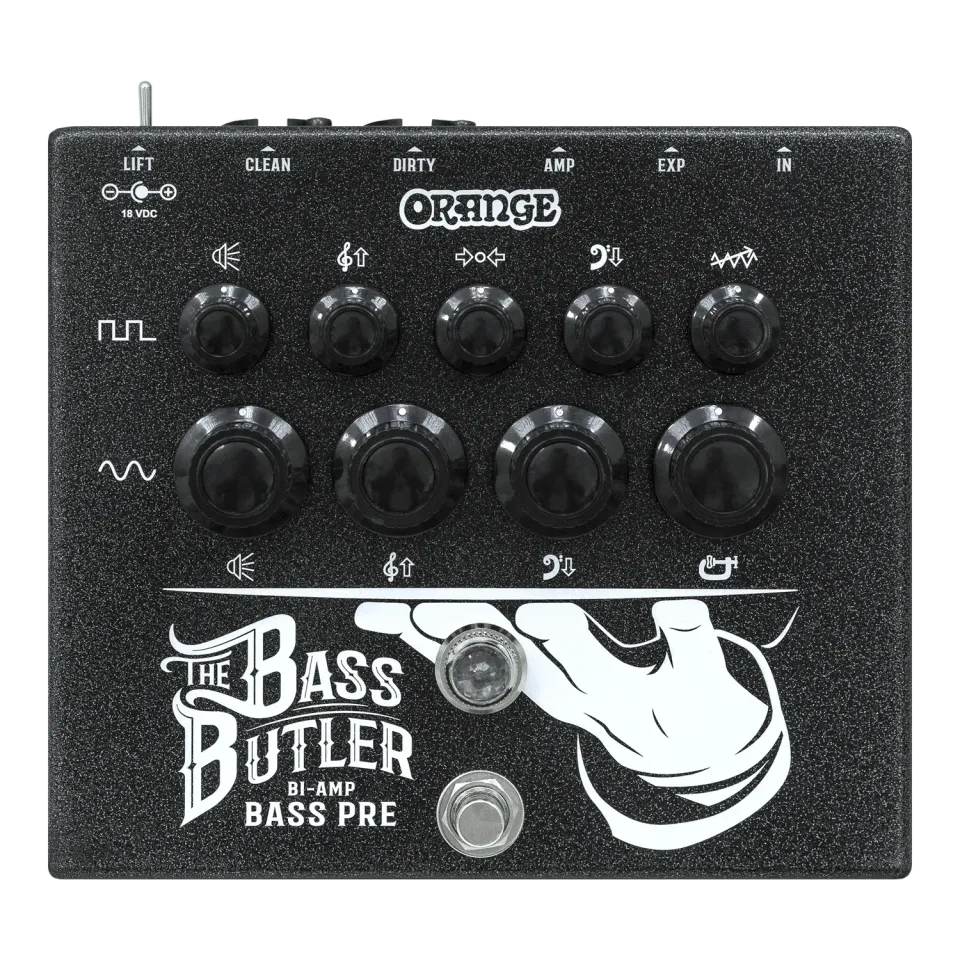 Orange Bass Butler basspreamp-pedal bi-amp DI