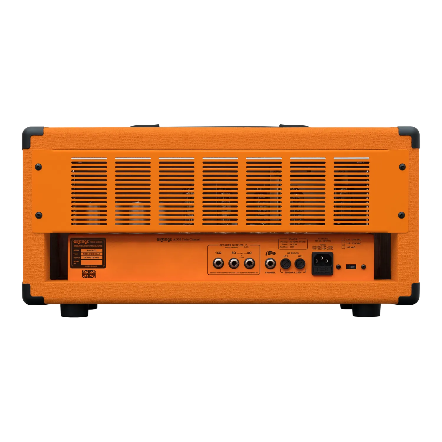Orange AD30 rørtopp 30W oransje 2-kanals
